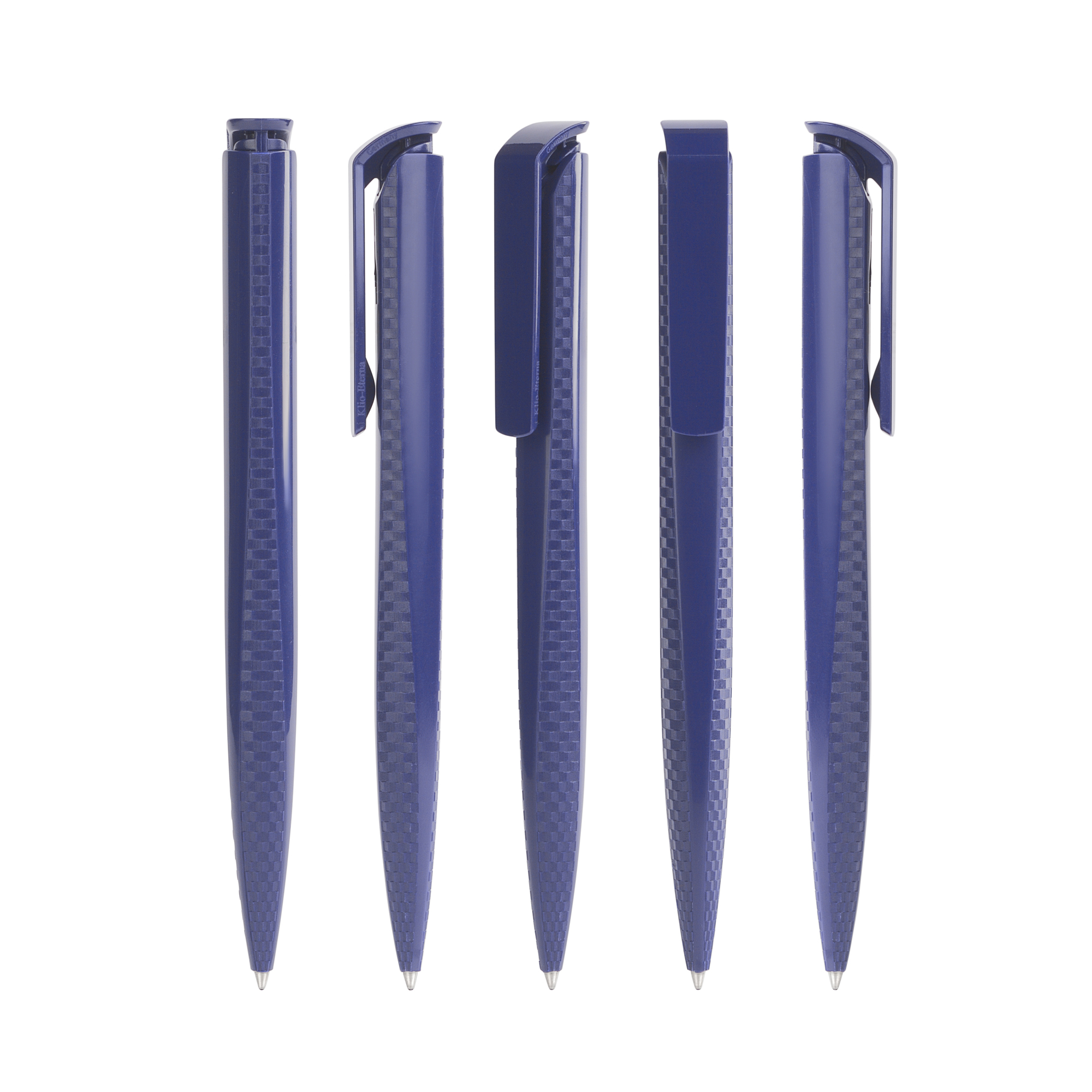 Ручка шариковая TRIAS CARBON, белый-1