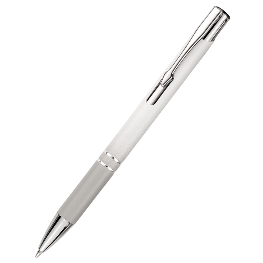 Ручка металлическая Britney градиент, Белый-0