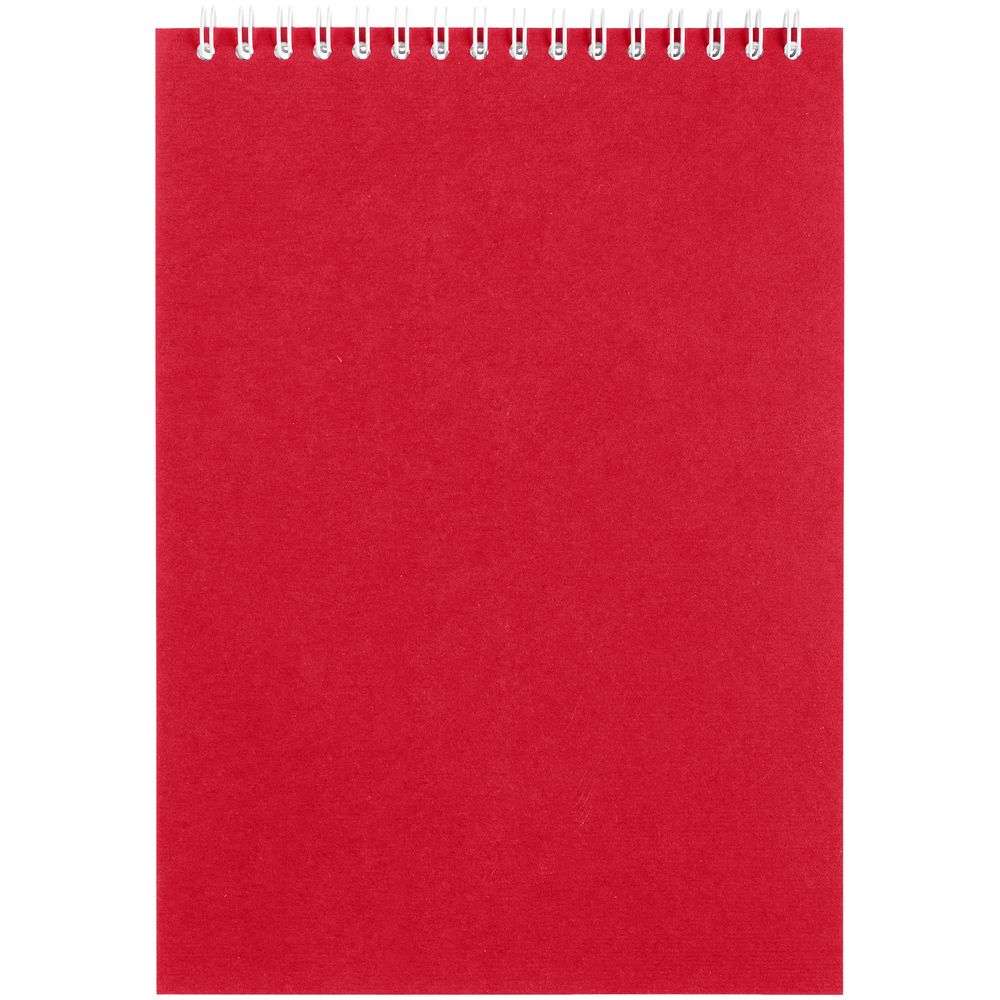 Блокнот Dali в клетку, красный-1