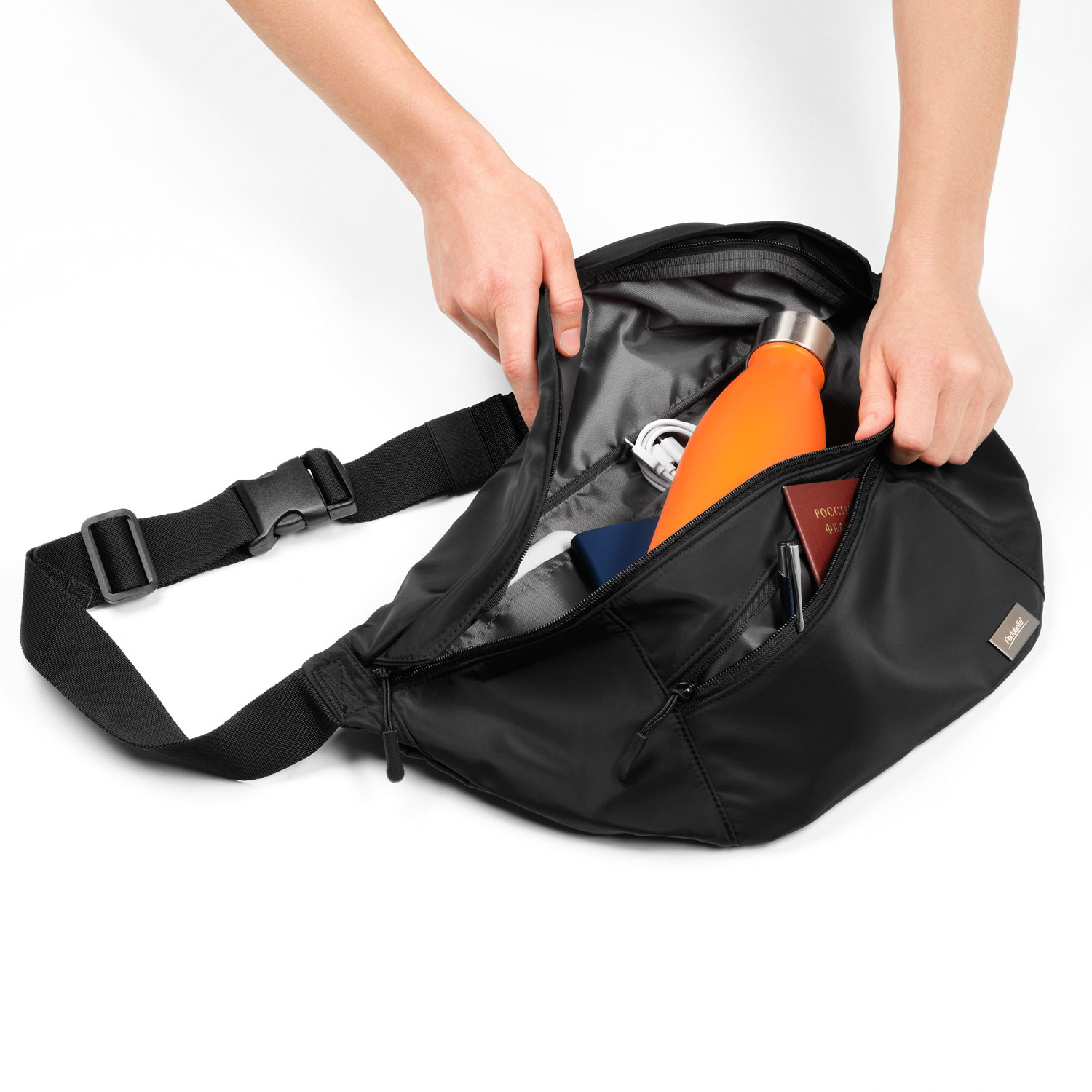 Сумка cross body Boston, черная-3