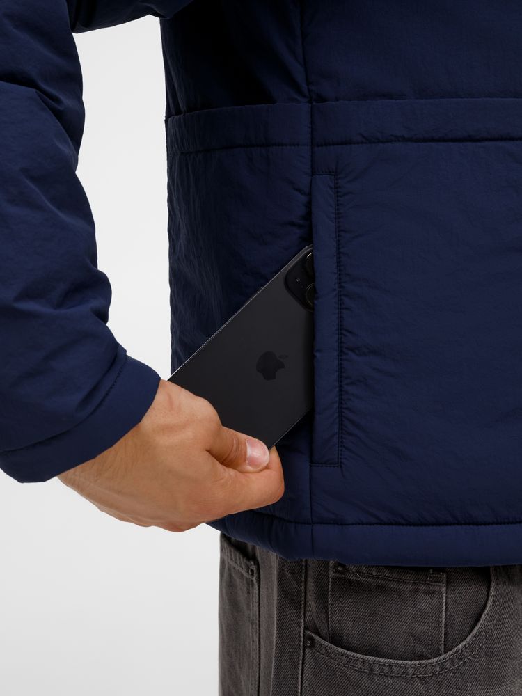 Куртка унисекс Veter, темно-синяя-6