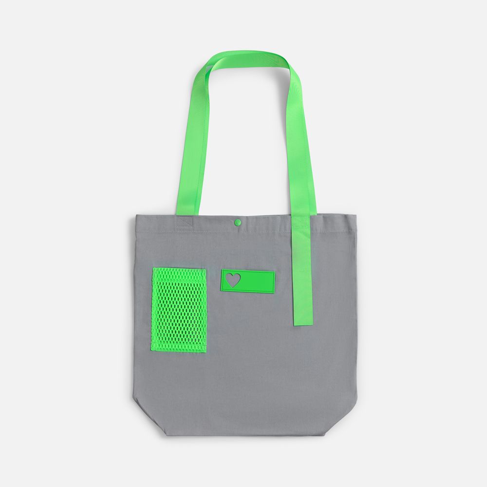 Шопер-конструктор Taga с зелеными элементами-1