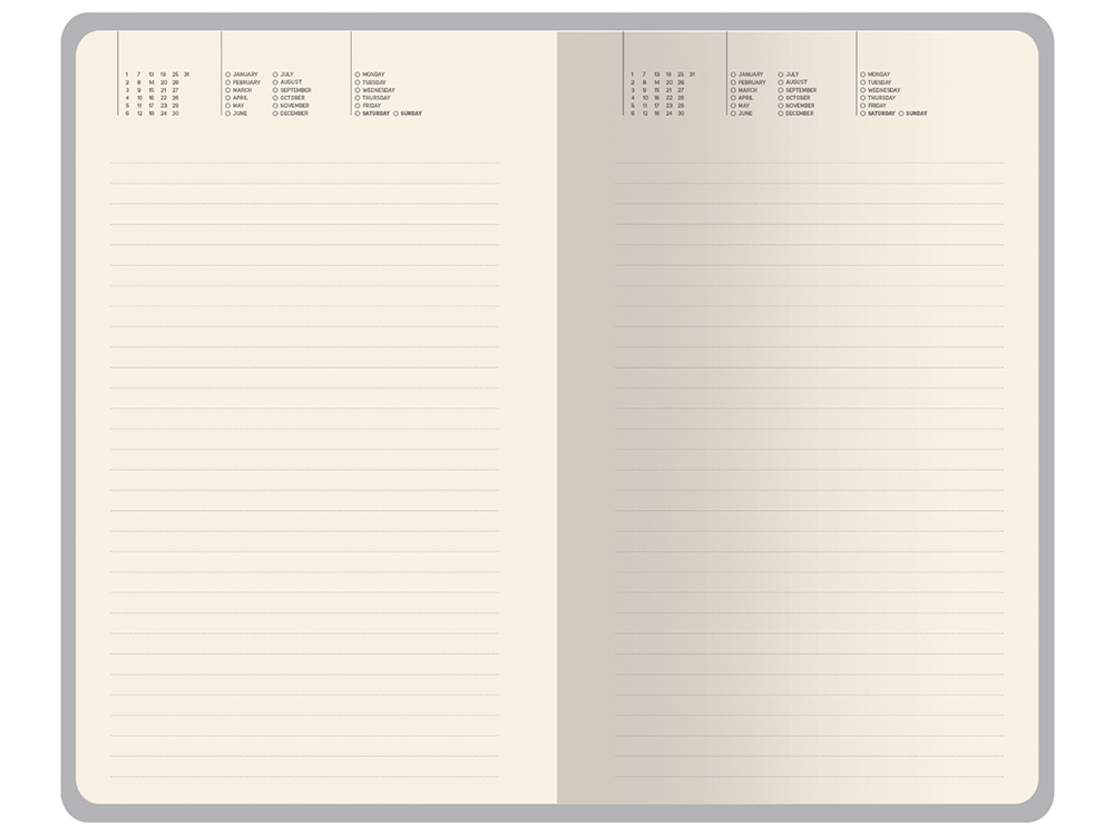 Ежедневник недатированный А5 Valencia, темно-зеленый-3