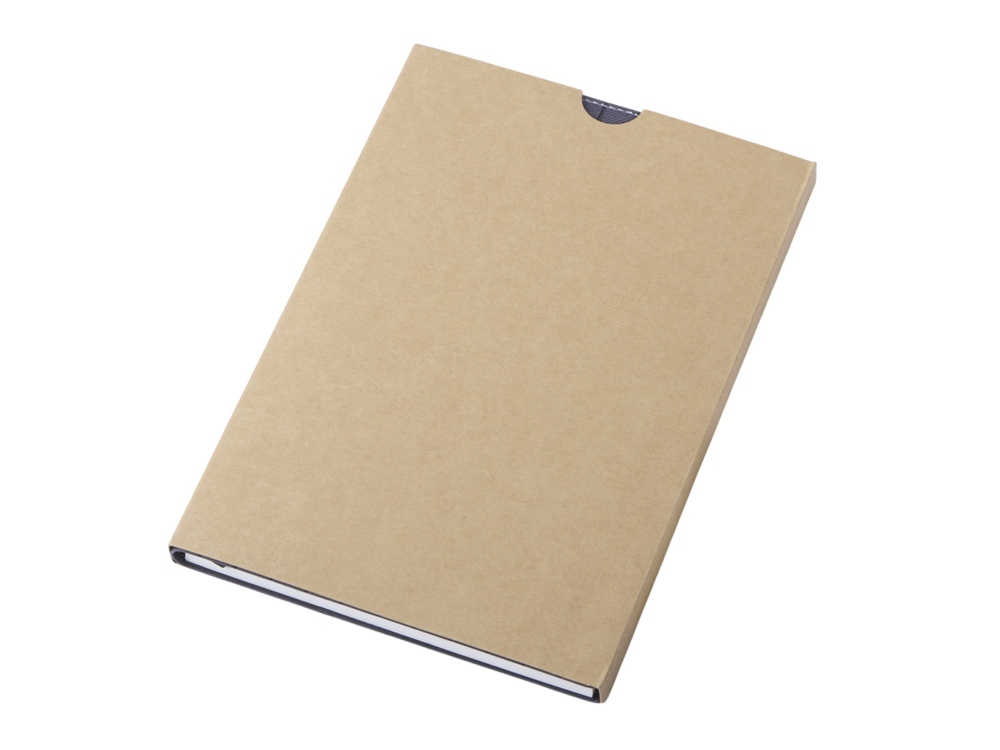 Блокнот А5 Bradbury, гибкая обложка, 80 листов 80 гр/м2 FSC бумага, темно-серый-7