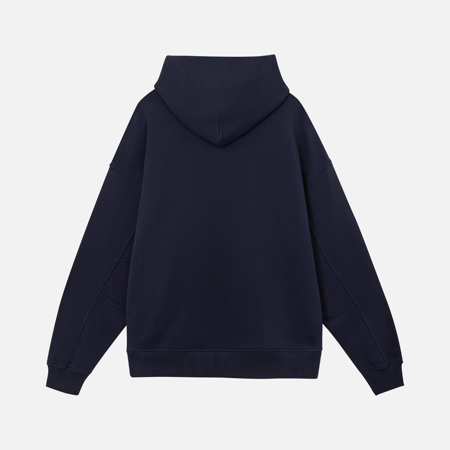 Худи оверсайз унисекс Фьюжн (Fusion), темно-синий-8