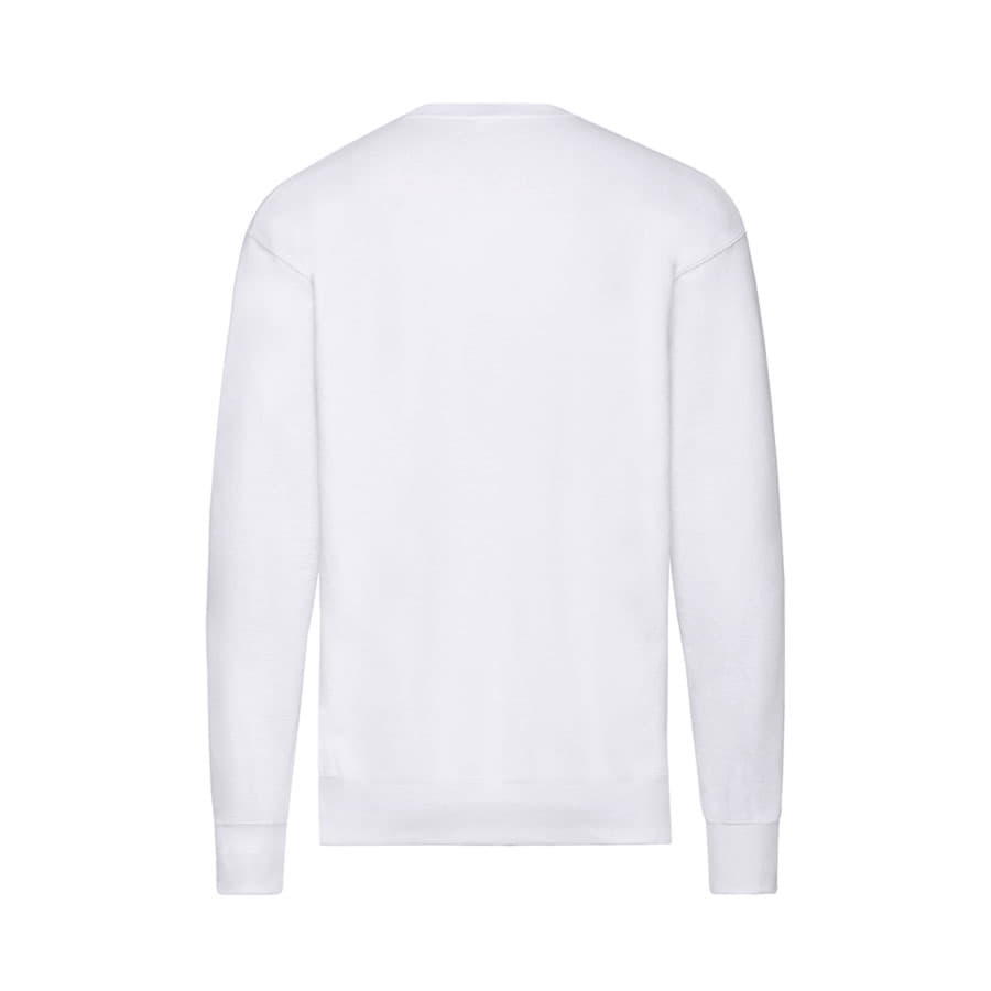 Свитшот без начеса LIGHTWEIGHT SET-IN SWEAT 240, белый-2