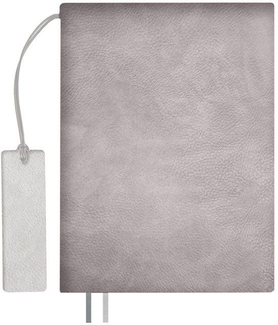 Ежедневник Avila, недатированный, серый-0