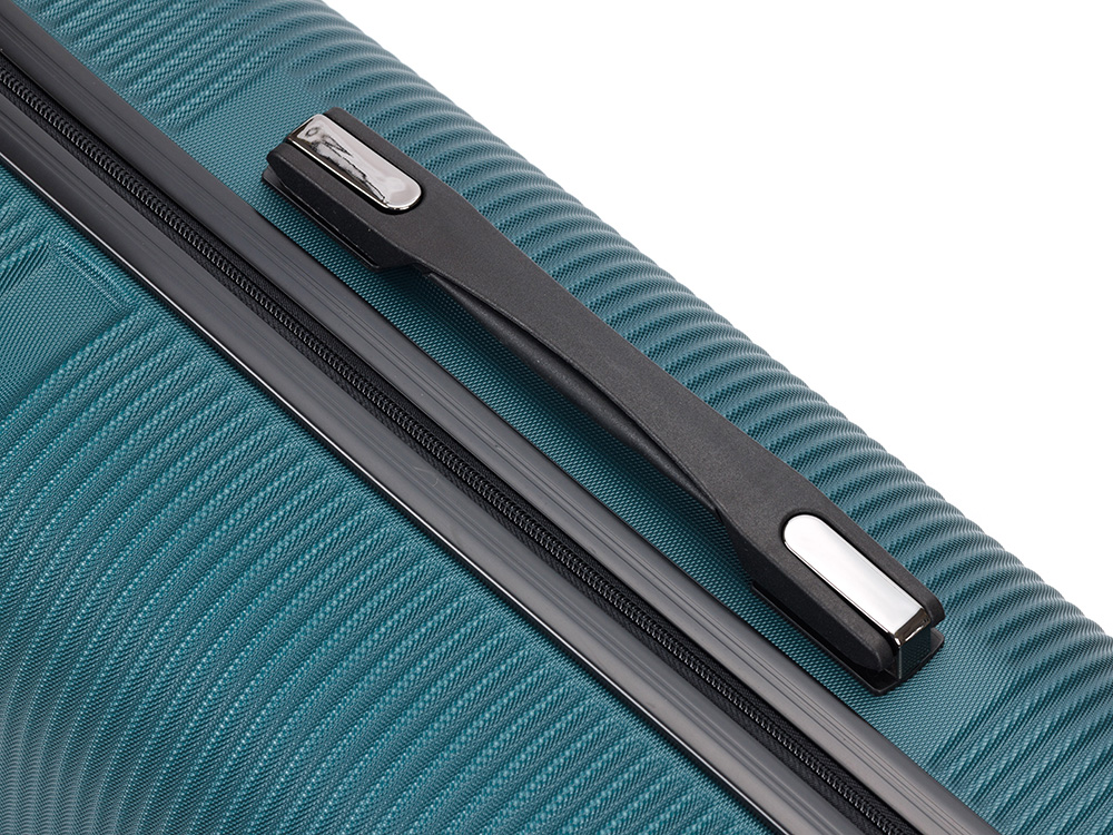 Чемодан TORBER Onego, зелёный, ABS-пластик, 59,5 х 39,5 х 24 см, 46 л-8