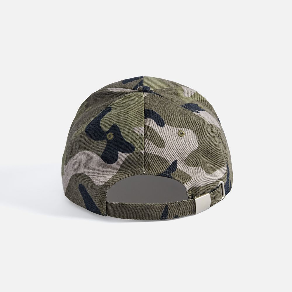 Бейсболка Buffalo, зеленый камуфляж-4