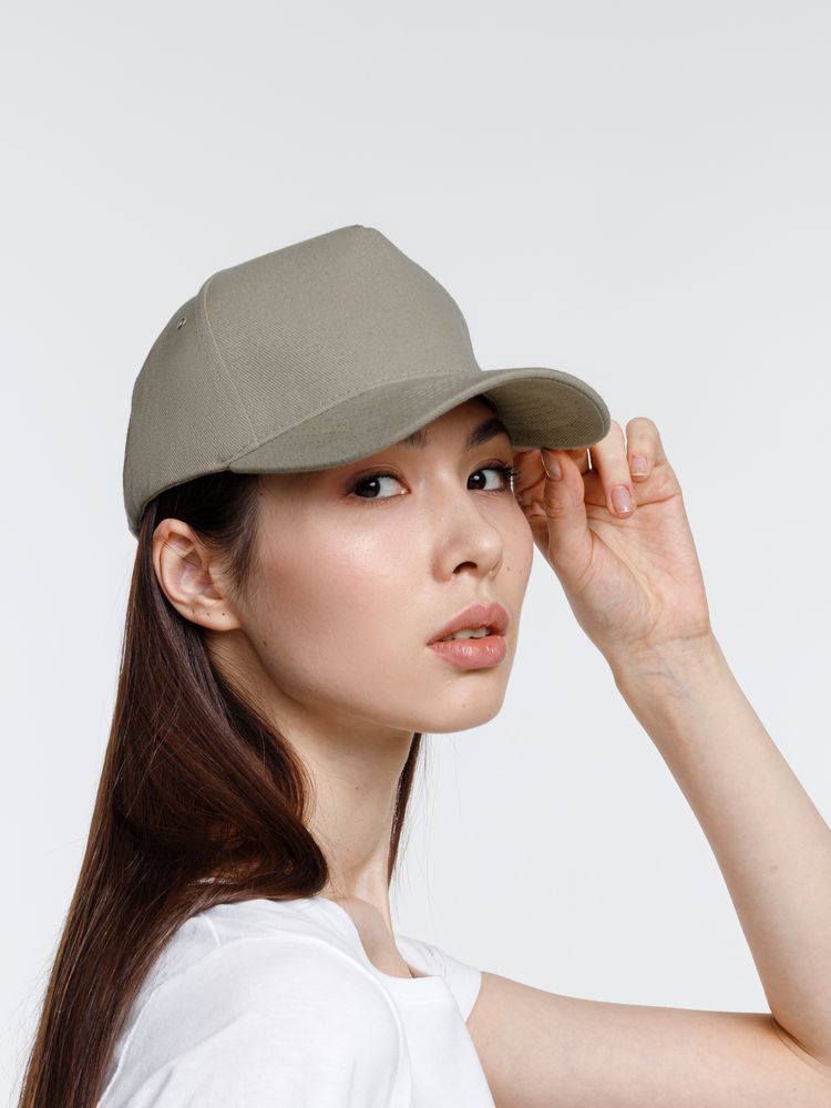 Бейсболка Standard, серая-3