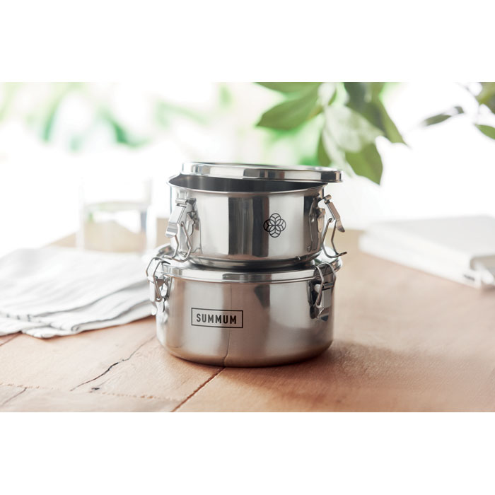 Набор контейнеров, тускло-серебряный-5