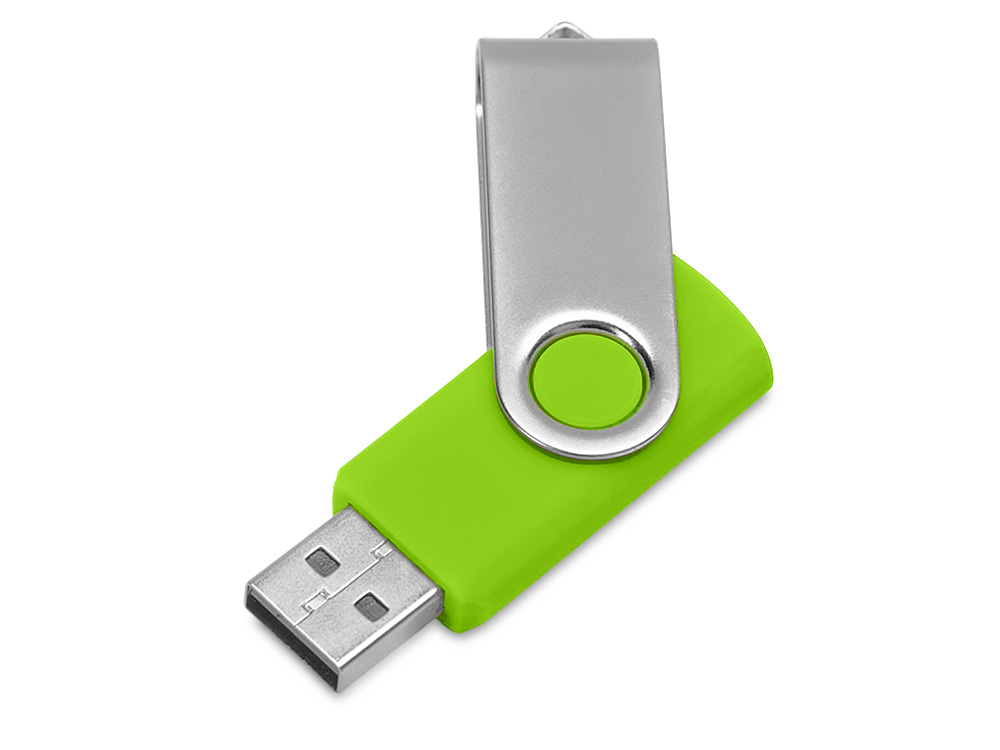 Флеш-карта USB 2.0 8 ГБ Флэш С1, зеленое яблоко-0