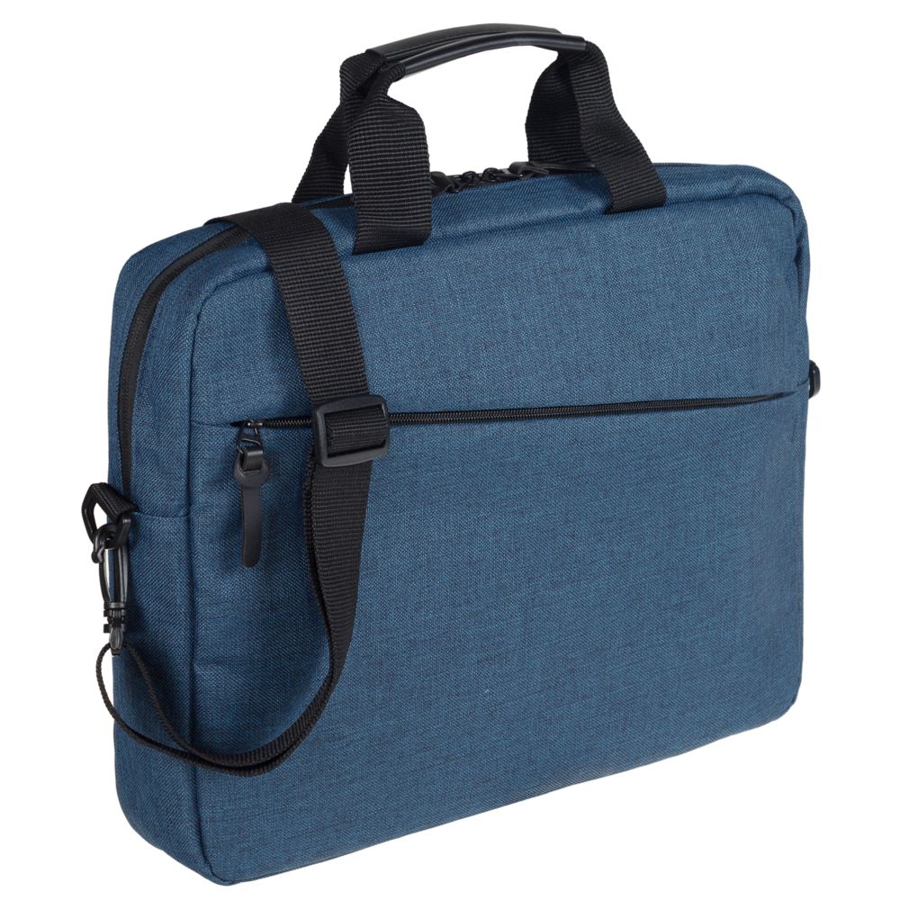 Сумка для ноутбука The First, синяя-0