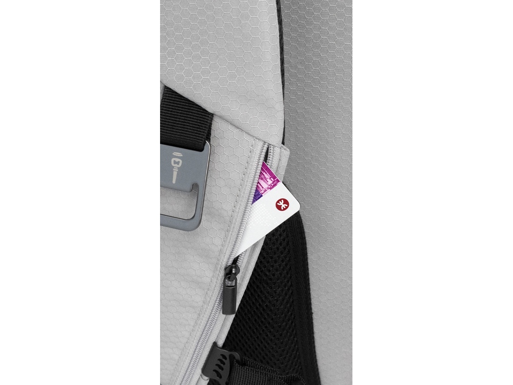 Рюкзак Nomad для ноутбука 15.6'' с изотермическим отделением, серый-12