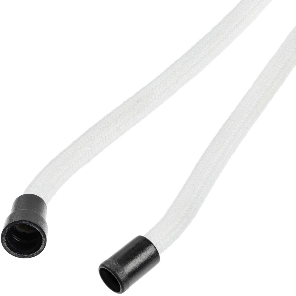 Шнурок для бейджа Tube Wood, белый-5