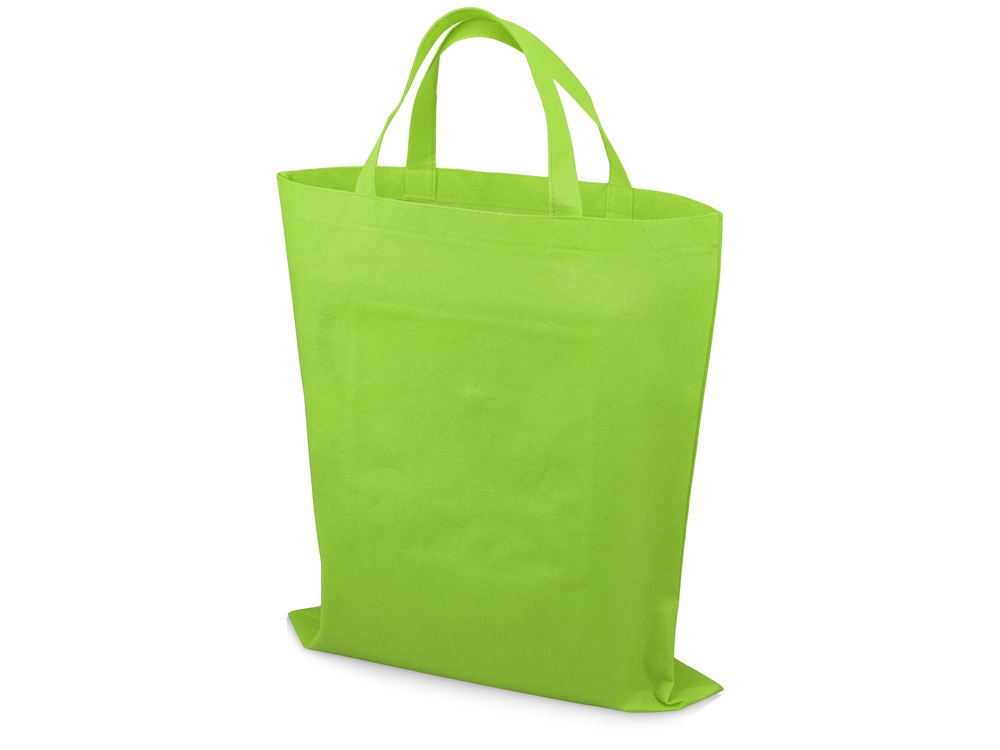 Складная сумка Plema из нетканого материала, лайм-2