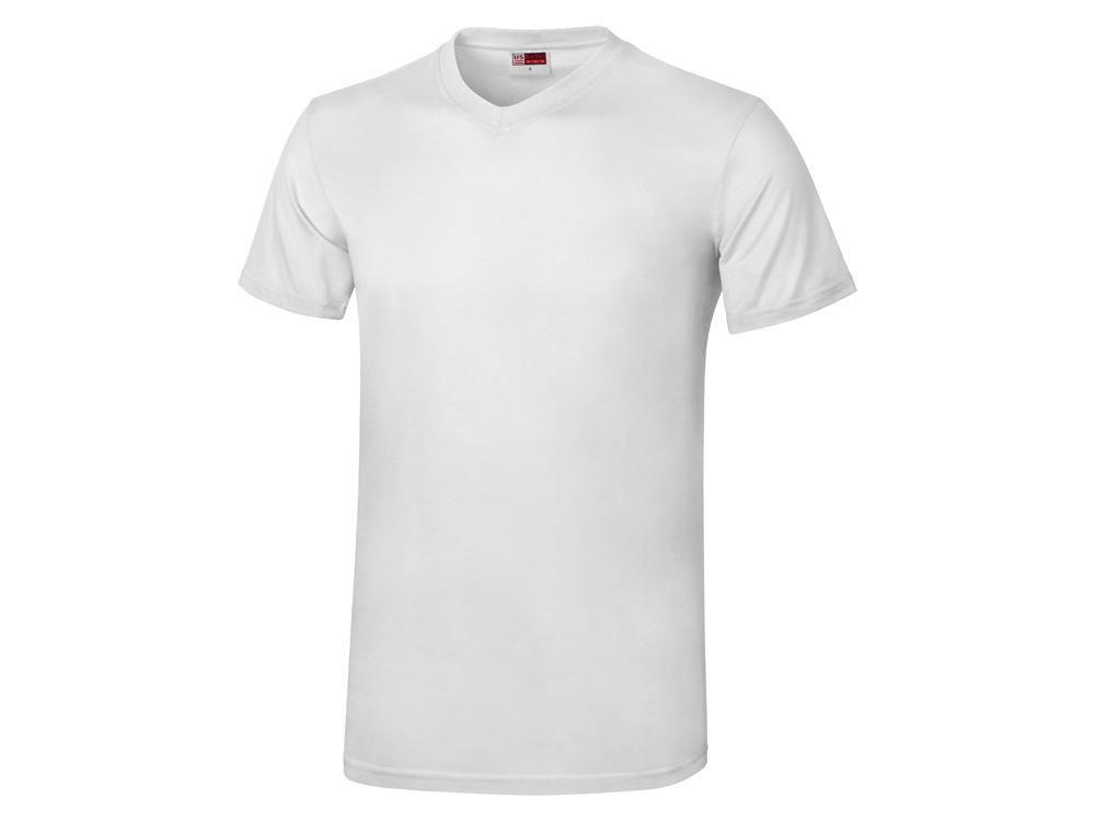 Футболка Heavy Super Club мужская с V-образным вырезом, белый-5