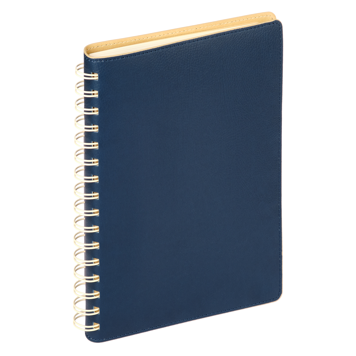 Ежедневник Виста (Vista) недатированный, синий/бежевый-5