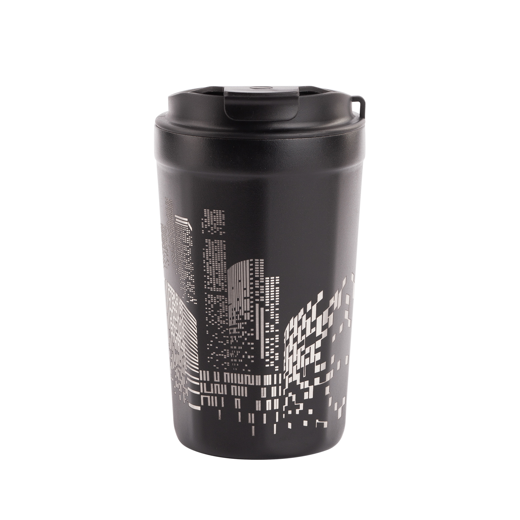 Термостакан "Eclipse_Мегаполис" 400 мл, покрытие пудра-0