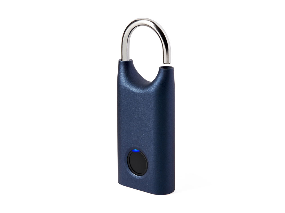Замок с сенсором Noma Lock, темно-синий-1