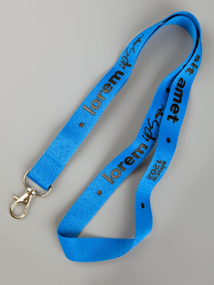 Лента для бейджа с печатью SilkPrint на заказ-1