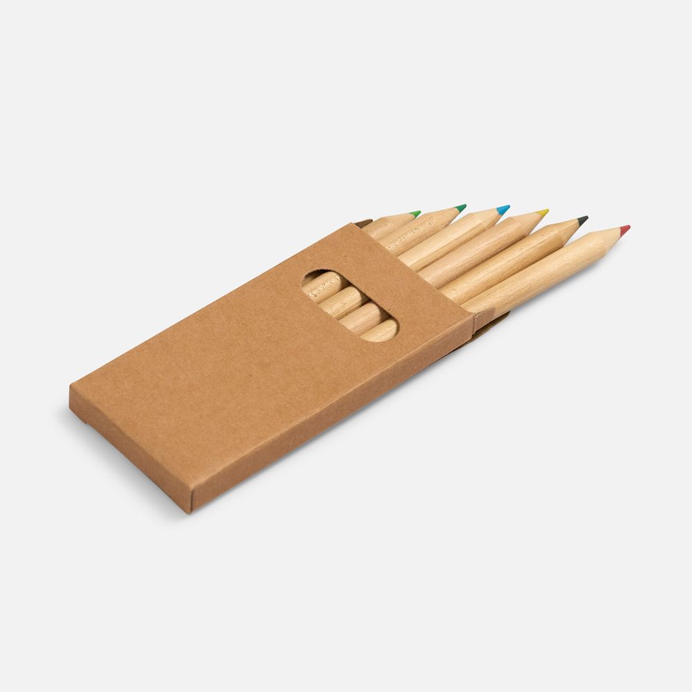 Набор цветных карандашей Pencilvania Mini, крафт-0