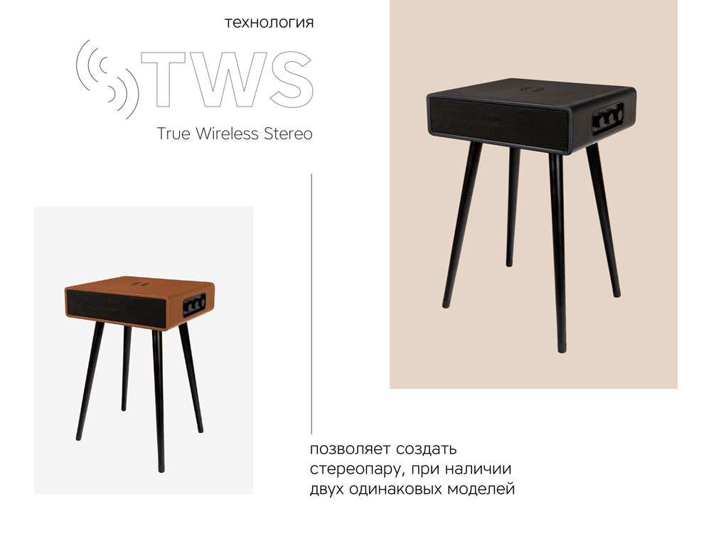 Портативная акустика Rombica Mysound Blues Wood-9