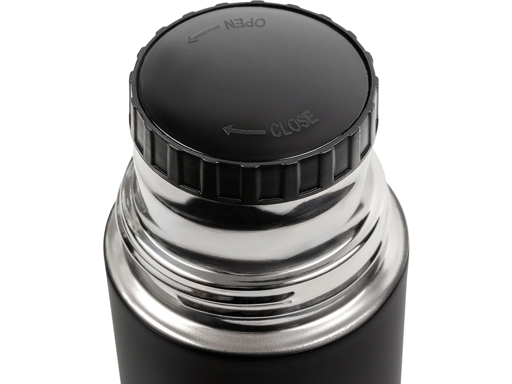 Термос Relaxika 101 (0,5 литра), черный (без лого)-3