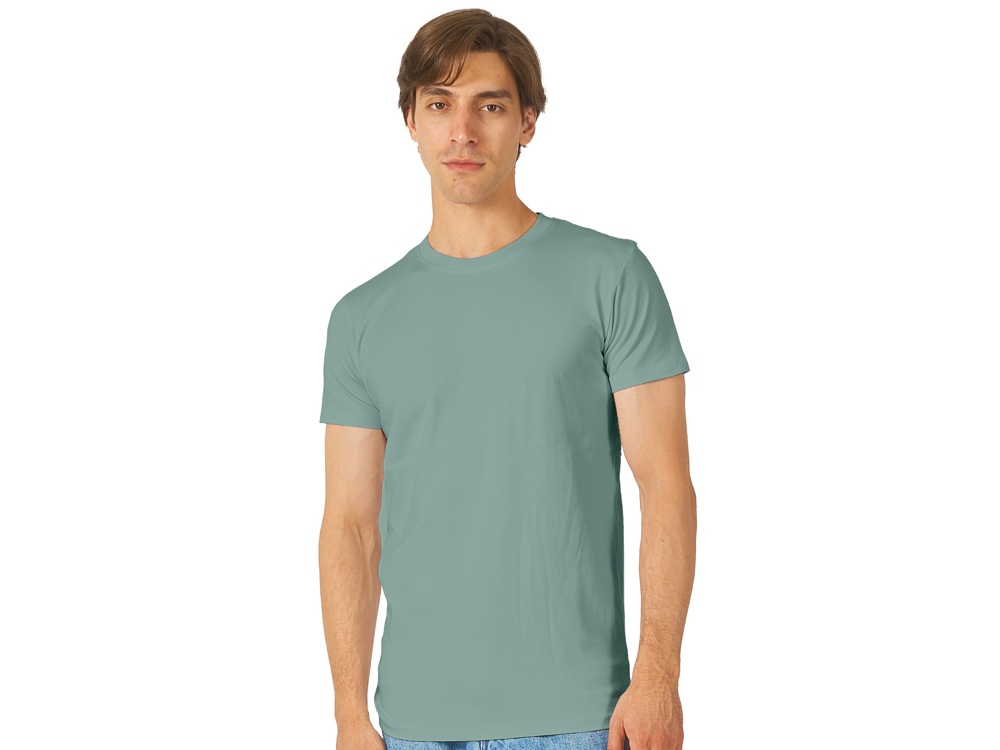 Футболка HD Fit короткий рукав с эластаном, припылено-бирюзовый-0