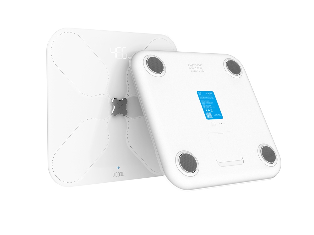Умные диагностические весы с Wi-Fi Picooc S3 White V2 (6924917717346), белый-2
