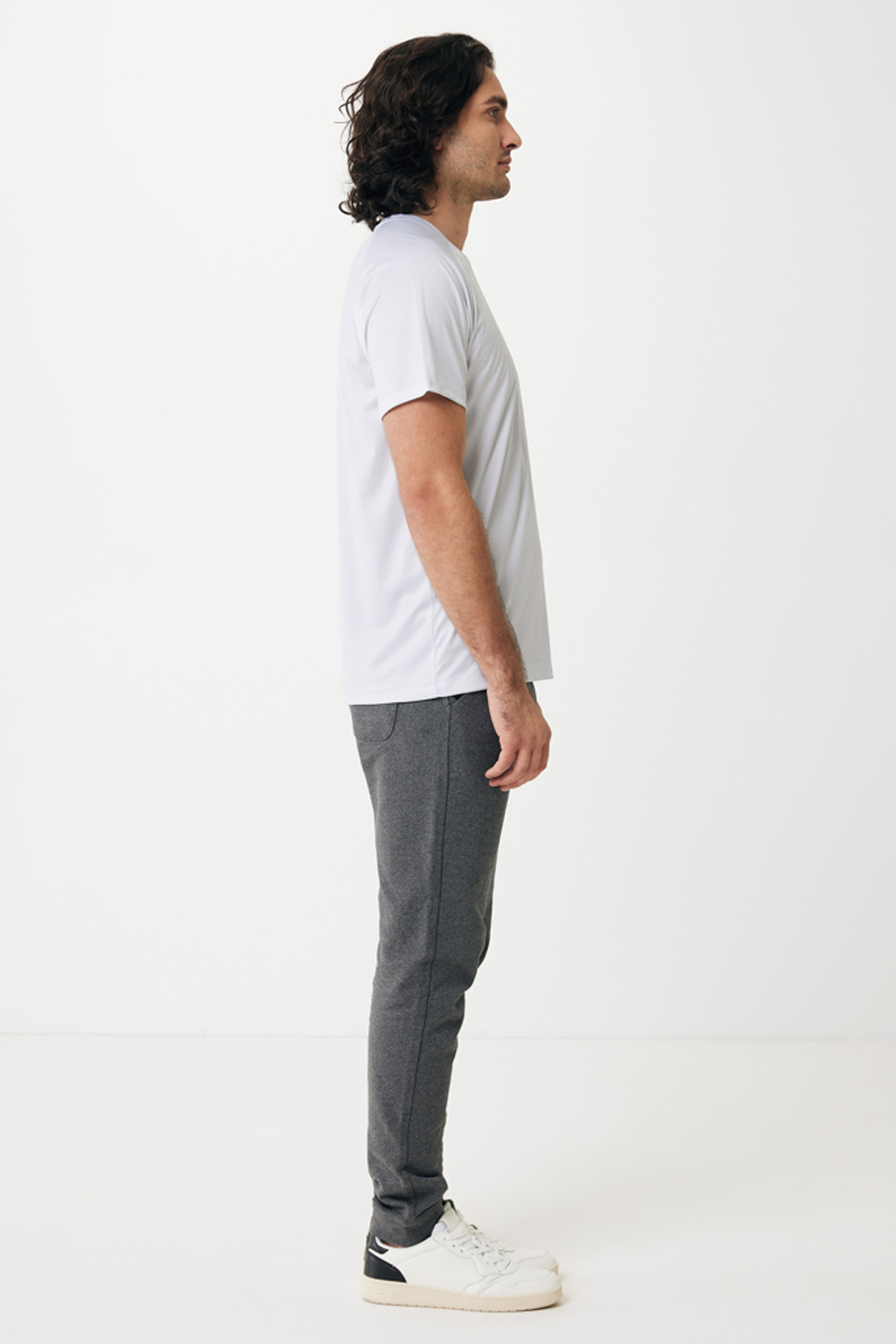 Спортивная футболка Iqoniq Tikal из переработанного полиэстера AWARE™, унисекс, 150 г/м²-12