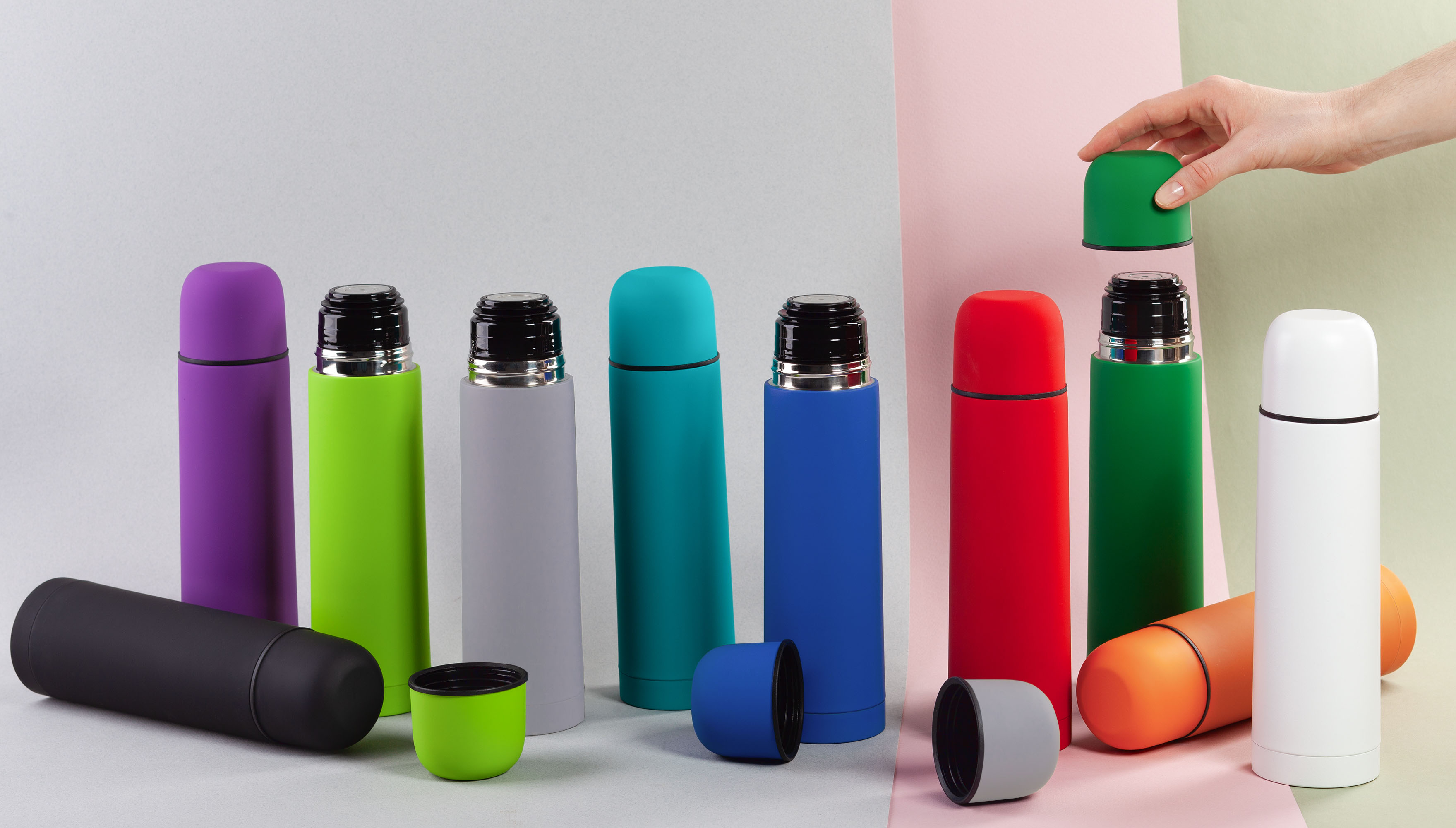 Термос "Крит" 500 мл, покрытие soft touch-4