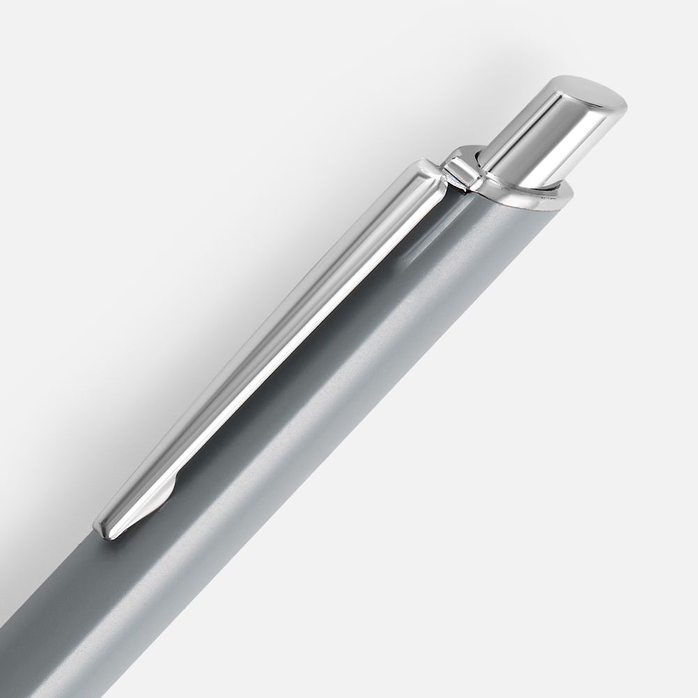 Ручка шариковая Konvent, матовая, серая-2