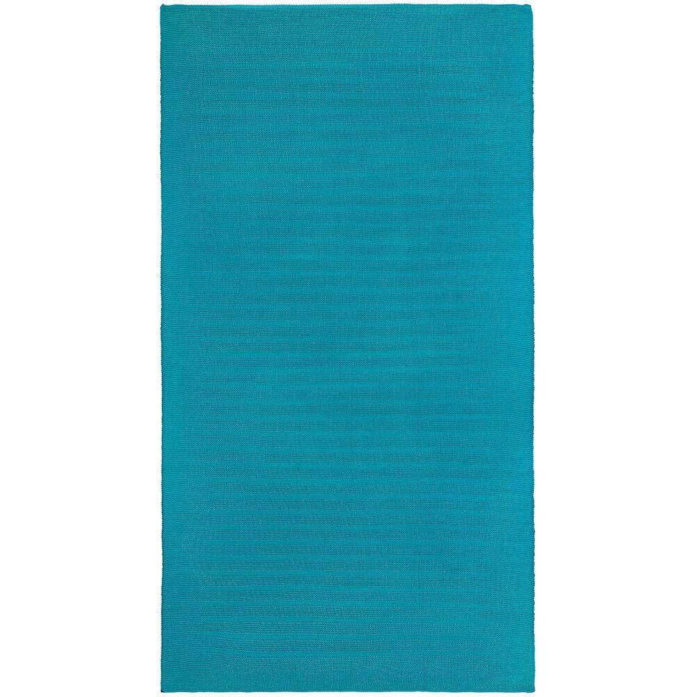 Плед Field, бирюзовый-1