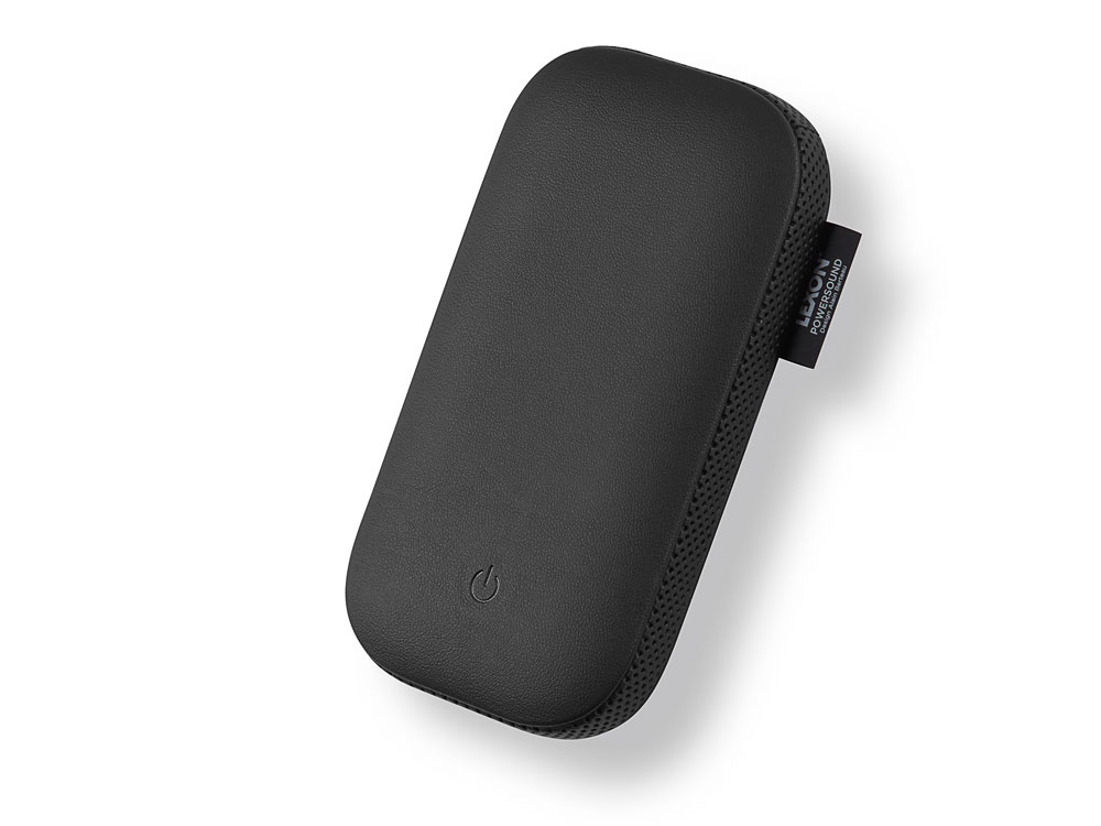 Внешний аккумулятор с беспроводной колонкой Powersound, черный-0