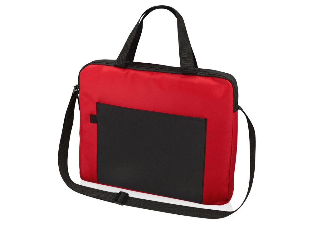 Конференц сумка для документов Congress, красный/черный-0