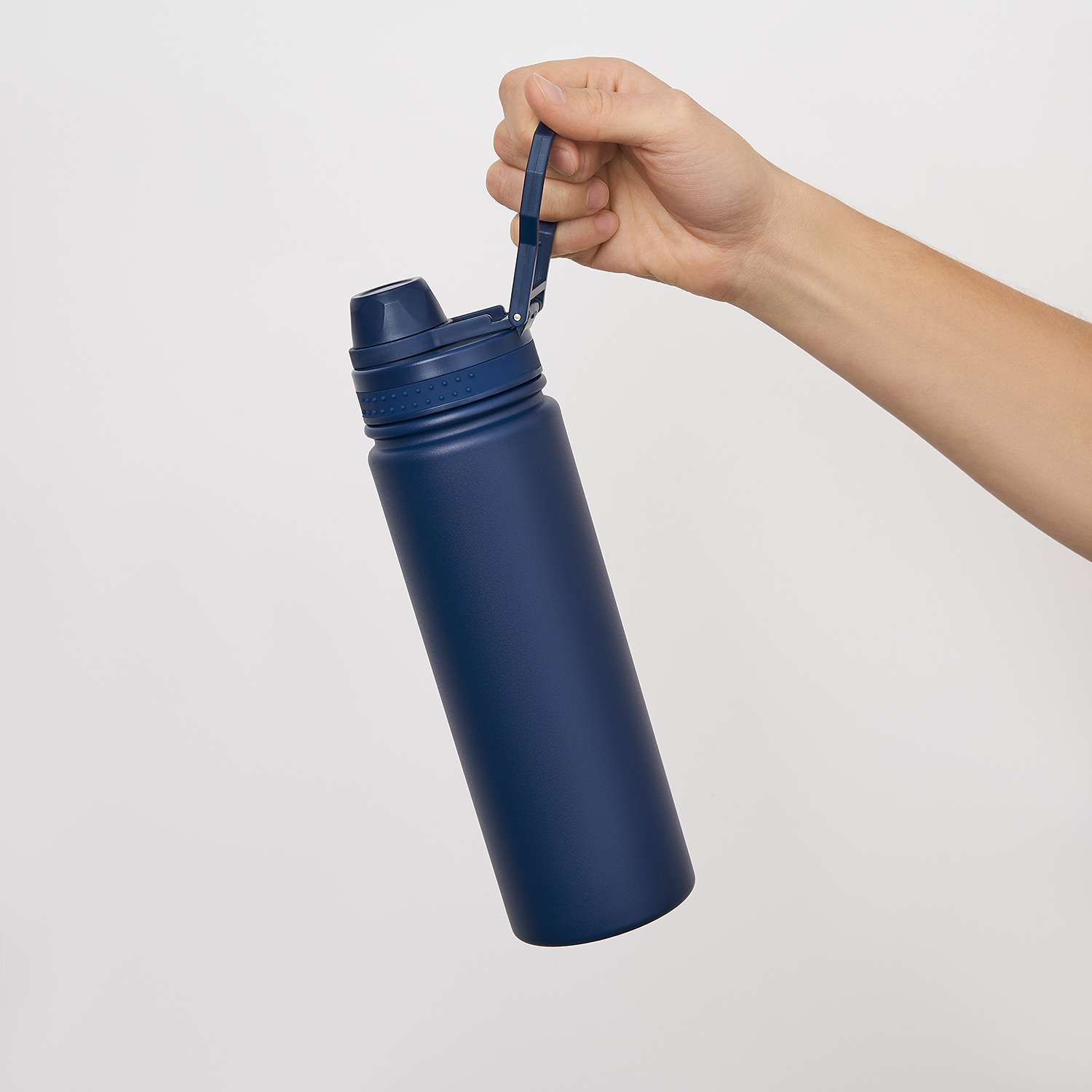 Термобутылка вакуумная герметичная Савона, синяя-13