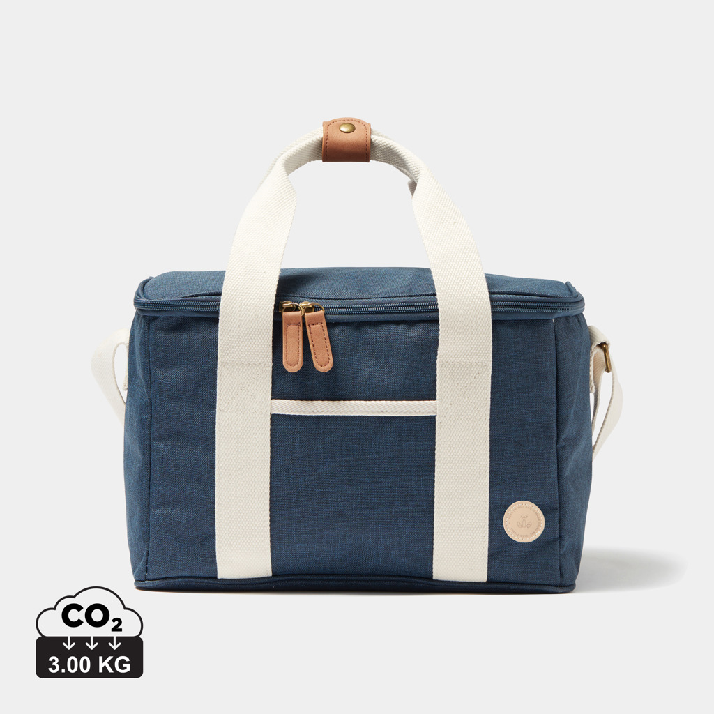 Городская сумка-холодильник VINGA Sortino из rPET синий-12