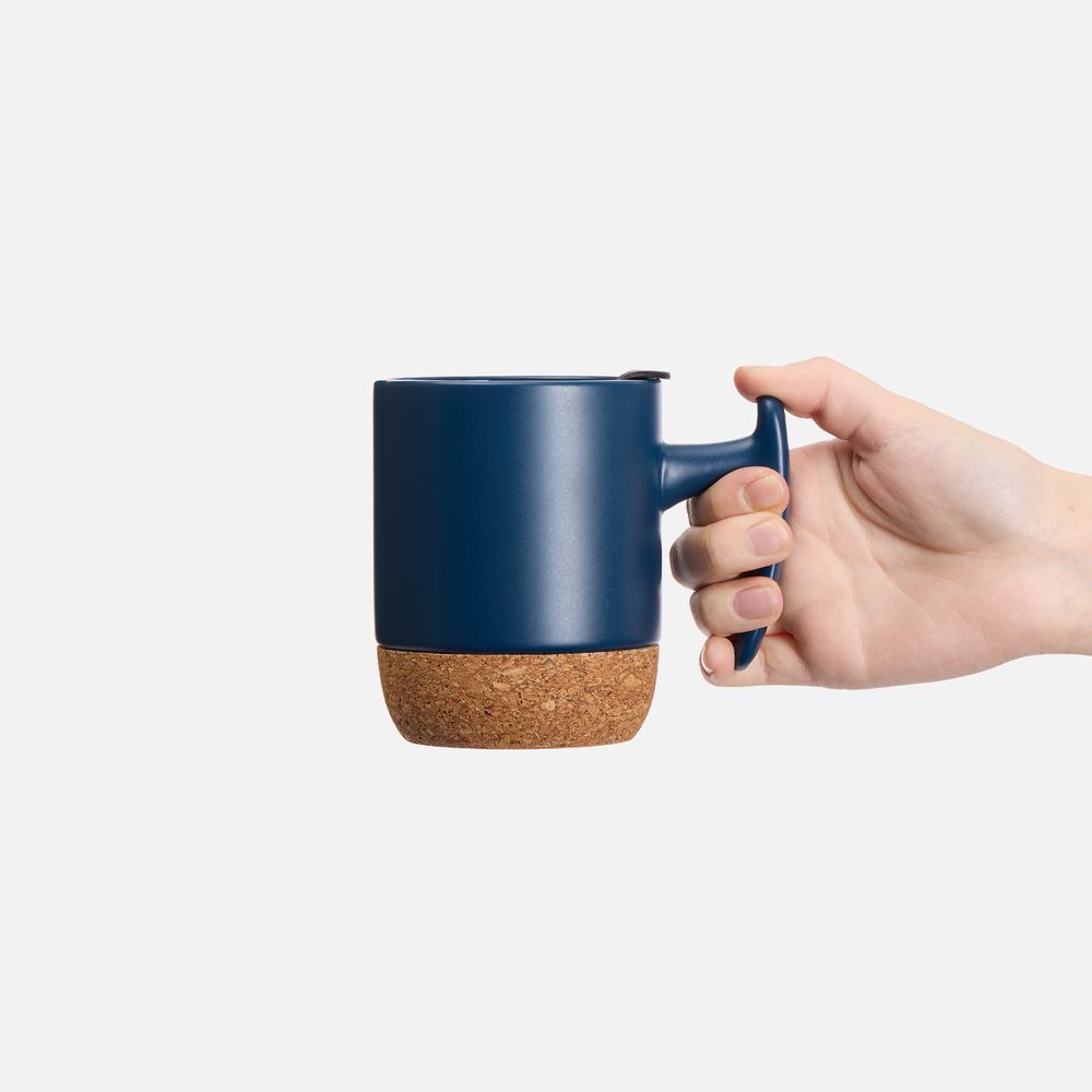 Кружка Corky Grip, синяя-1