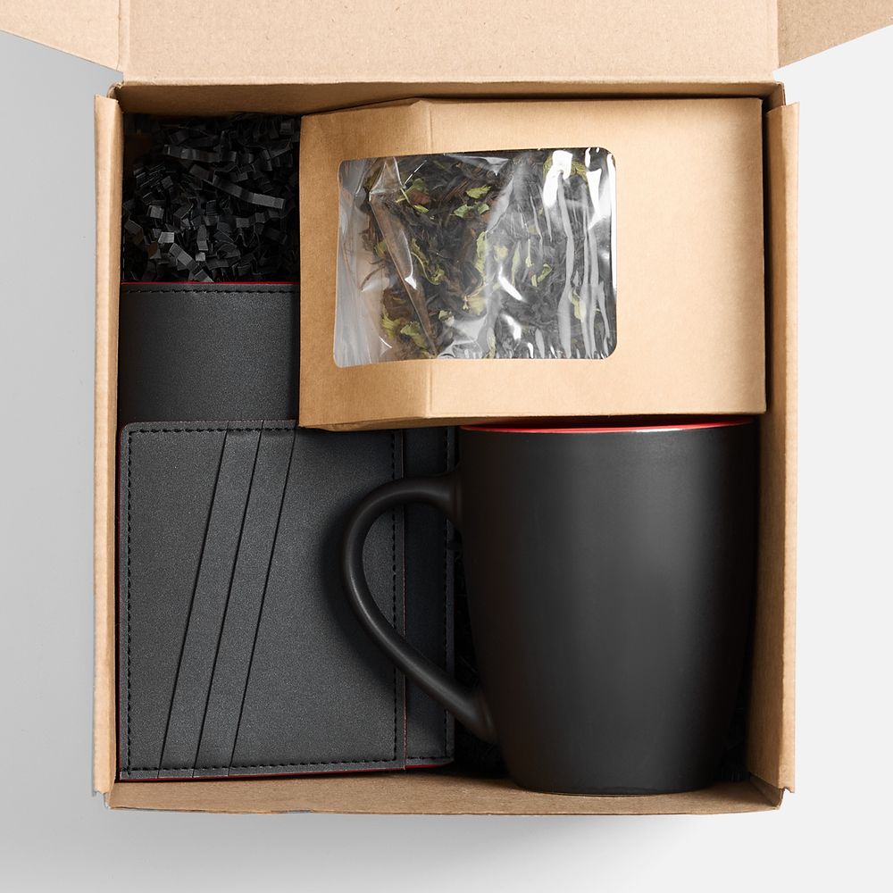 Набор Multimo Tea, черный с красным-1