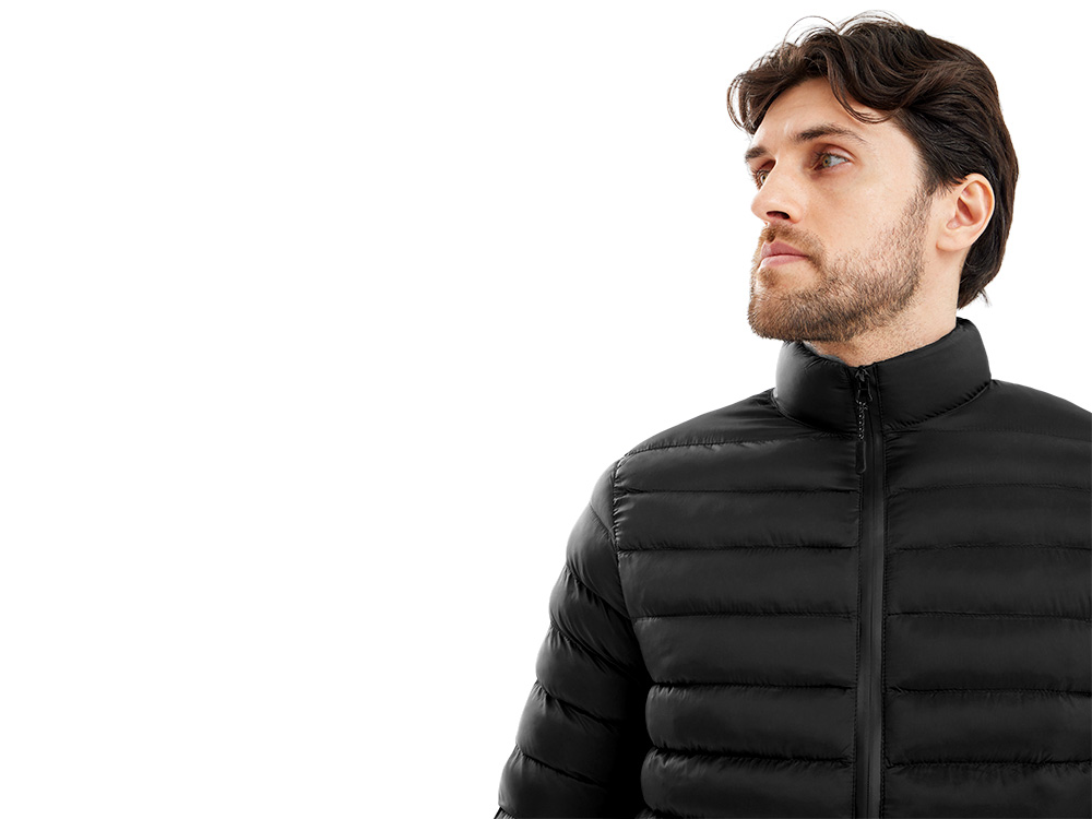 Стеганая куртка Uniqloud, черный-3