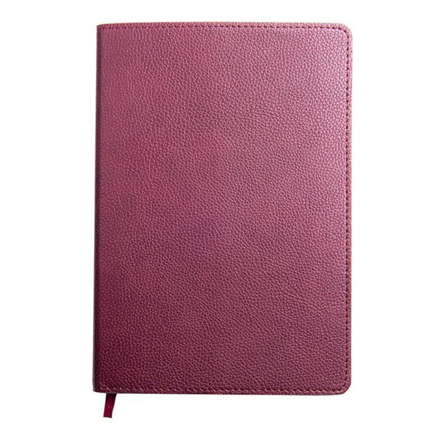 Ежедневник недатированный портфолио Mark,формат А5, в линейку, бордовый-1