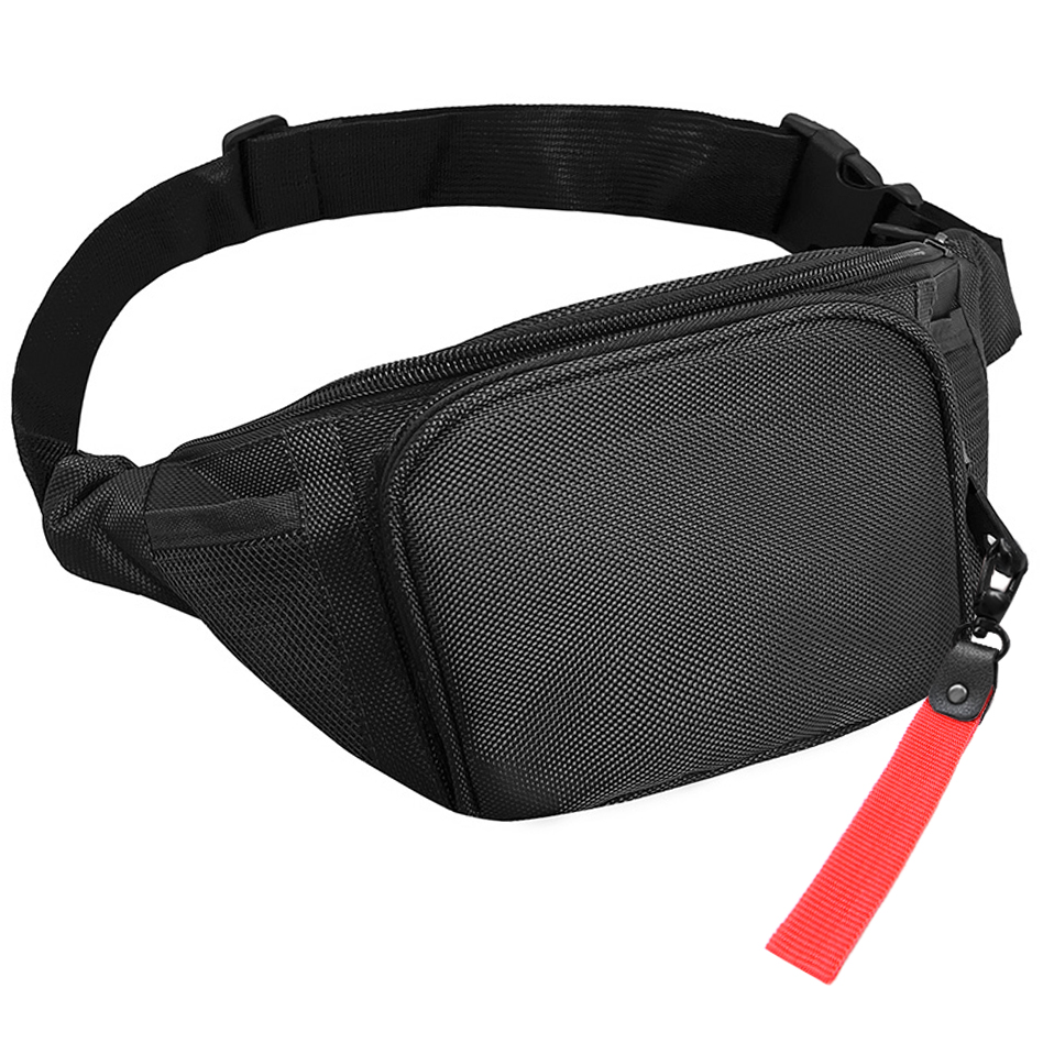 Поясная сумка SPLIT TO GO, Чёрный/Красный-0
