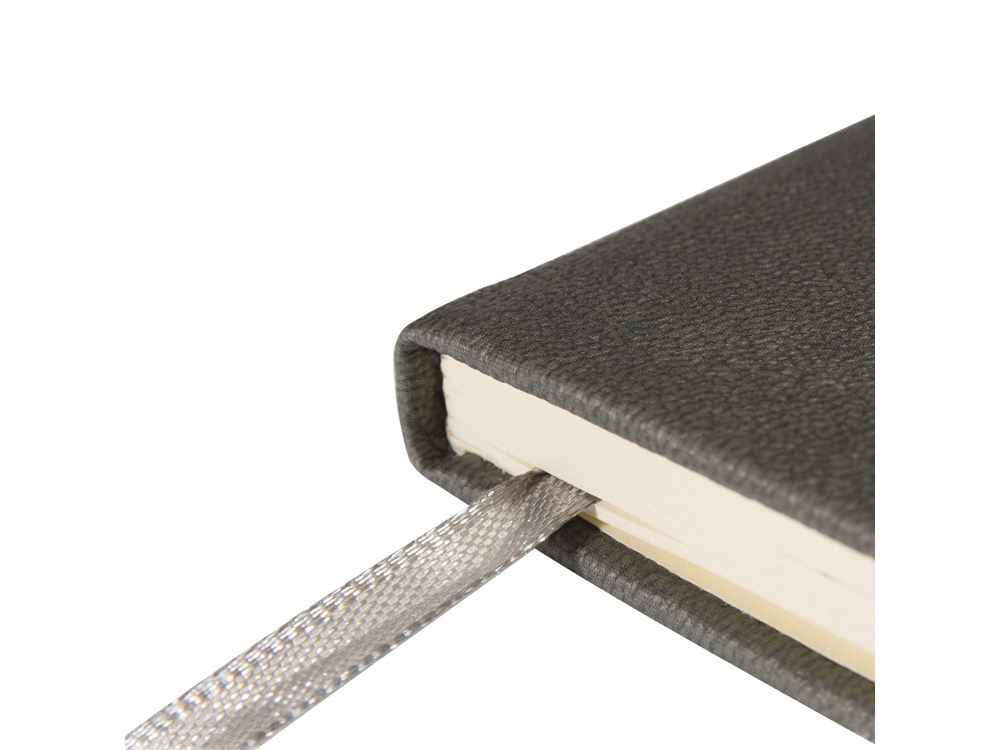 Блокнот А5  City на резинке, серый-5