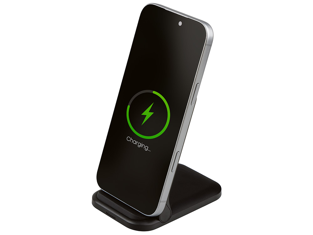 Беспроводное зарядное устройство Foldy, 15 Вт, черный-2