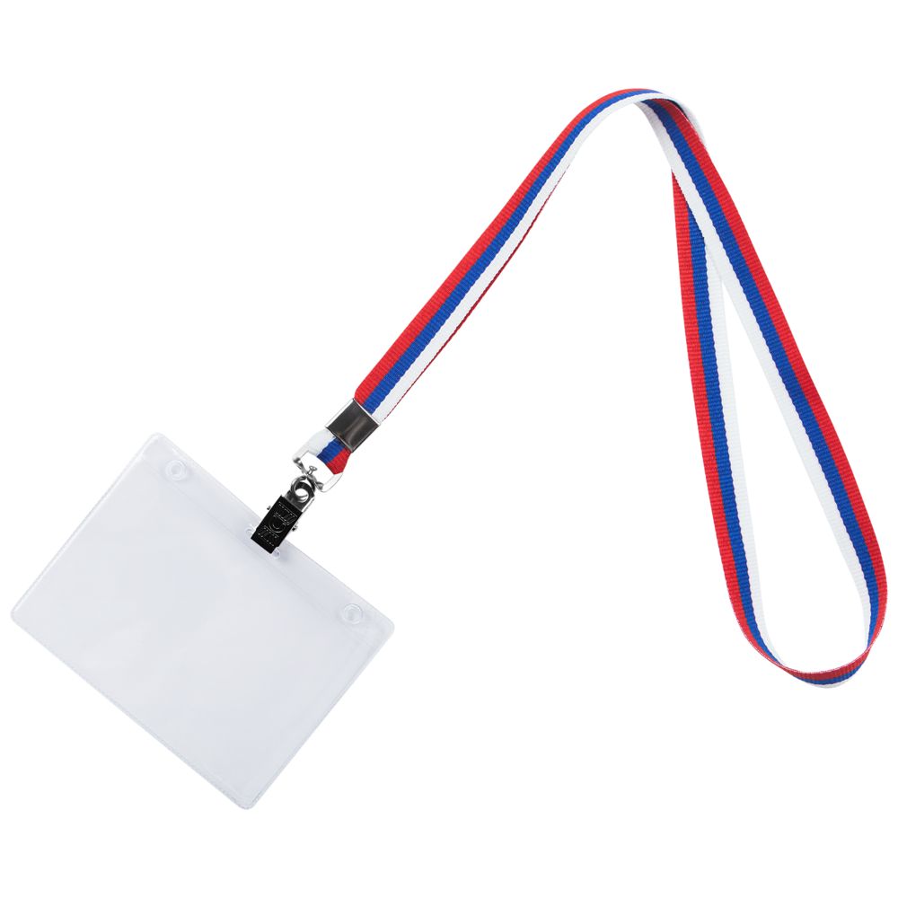 Лента для бейджа Citizen, триколор-1