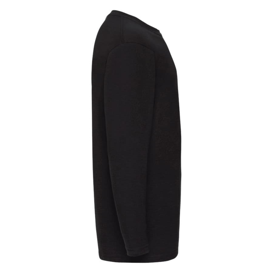 Футболка мужская SUPER PREMIUM LONG SLEEVE 205, черный-2