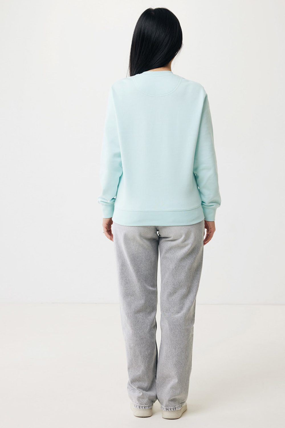 Свитшот Iqoniq Etosha из переработанного хлопка, унисекс, 280 г/м²-9