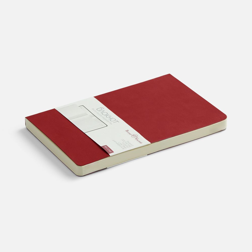 Бизнес-блокнот Megapolis Flex, бордовый-0