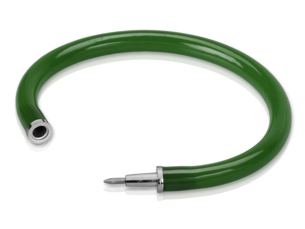 Ручка шариковая-браслет Арт-Хаус, зеленый-1